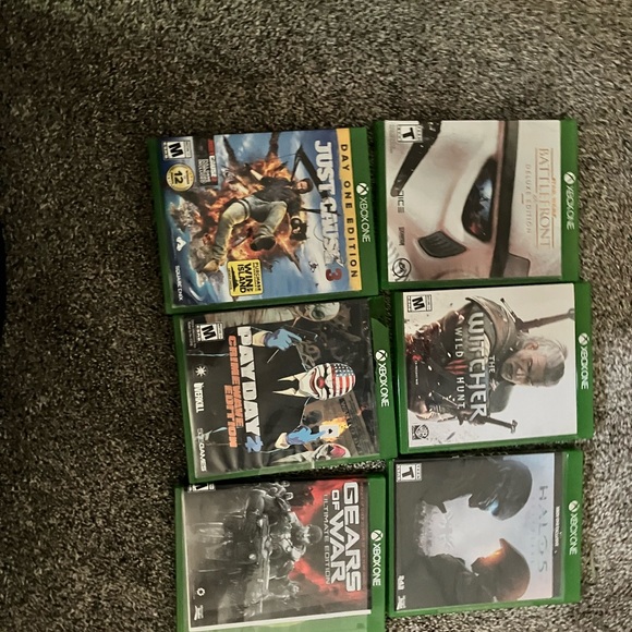 Xbox one games opened never played though - Picture 2 of 4